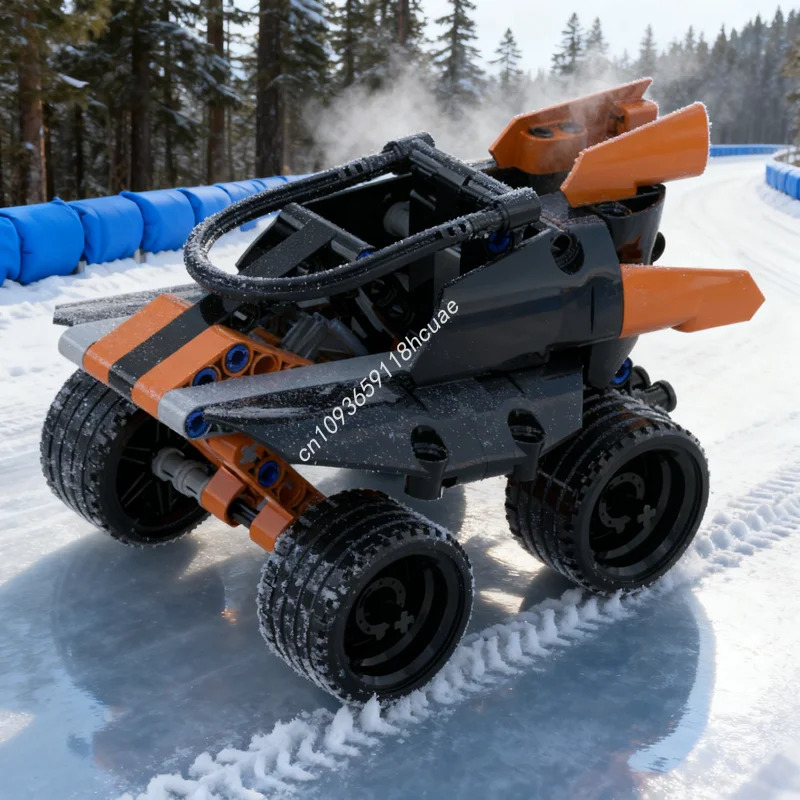 106pcs MOC Technical Alternate Car Model Building Blocks Construction Christmas Gifts Assemble Toy Creative Idea Education Brick