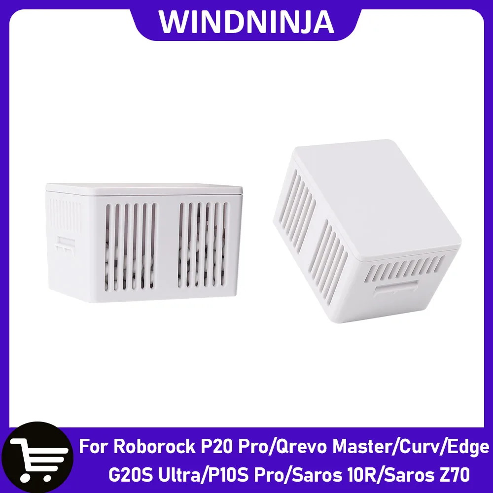 Deodorizing Silver Ion Mouble Part for Roborock P20 Pro/Qrevo Master/Curv/Edge/G20S Ultra/P10S Pro/Saros 10R/Z70 Vacuum Template