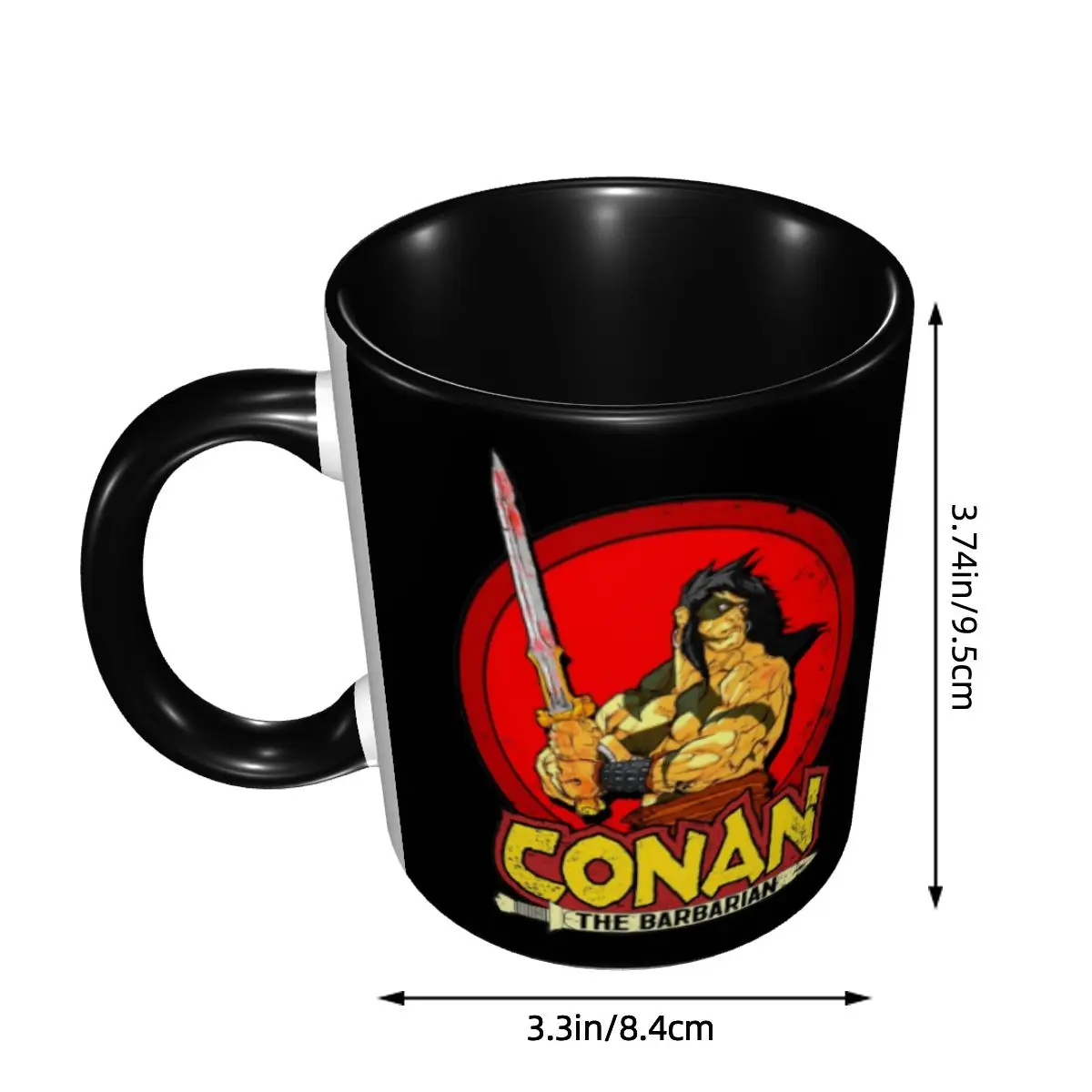 Conan The Barbarian accessori tazze da caffè tazza carina regali per donna uomo