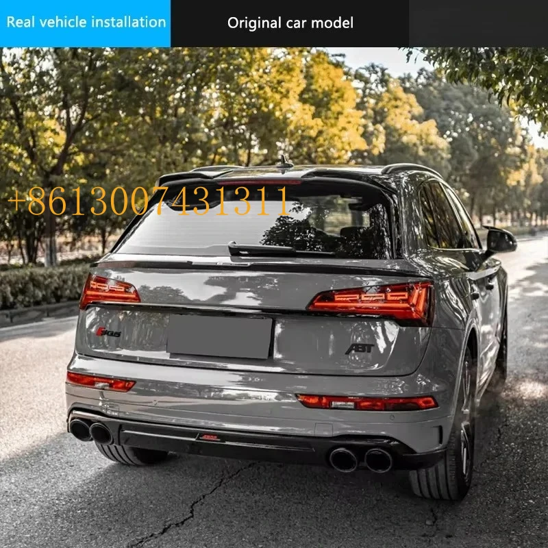 FactorySuitable  Q5L Modified at Model Enveloping Carbon Fiber Body Kit 2018-2022 Front Rear Lip Tail Wing Side Skirt