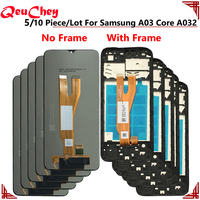 5/10 Piece/Lot For Samsung Galaxy A03 Core A032 A032M SM-A032F/DS LCD Display Monitor Touch Screen Assembly No / With Frame