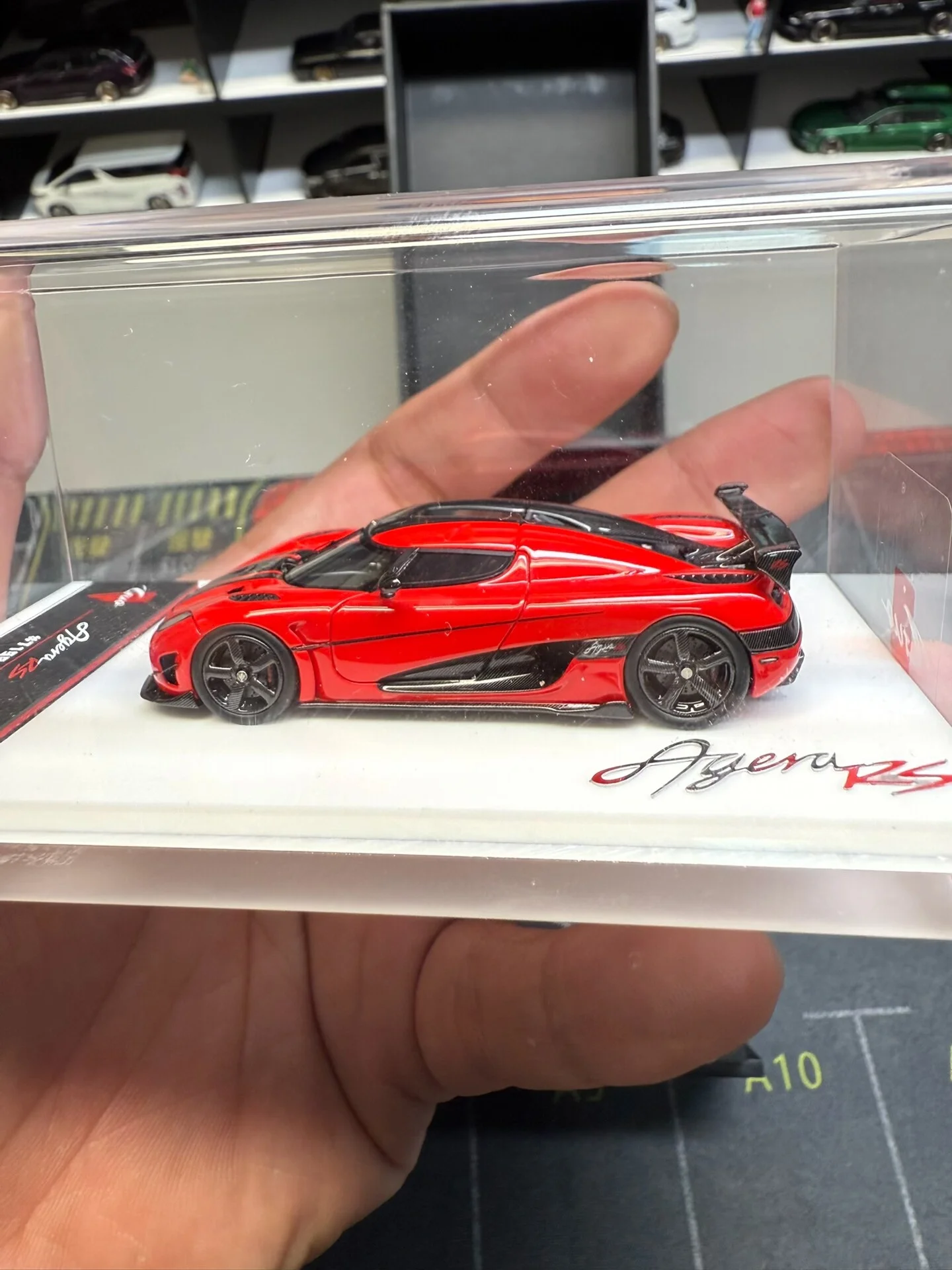 1:64 Scale Agera RS Red Resin Car Model