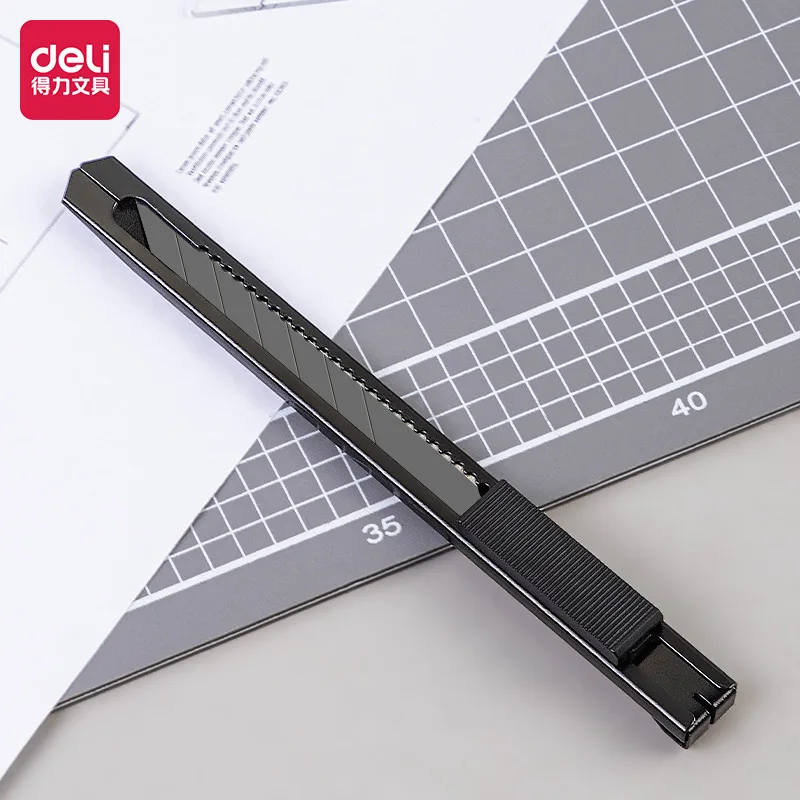 الجديد في سكين فائدة ذو شفرة سوداء، سكين قطع الورق الصغير، سكين تفريغ سريع، سكين من الفولاذ المقاوم للصدأ، سكين نحت للفن