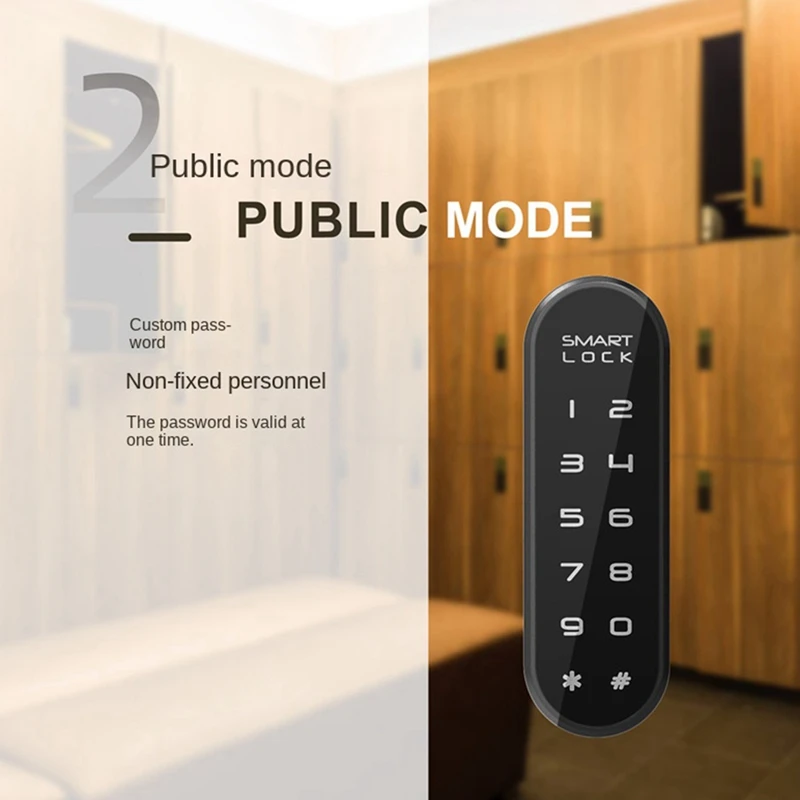 Новый замок с сенсорной клавиатурой и кодом, электронный дверной замок с кодом и кодом, 2 в 1, Умный Замок