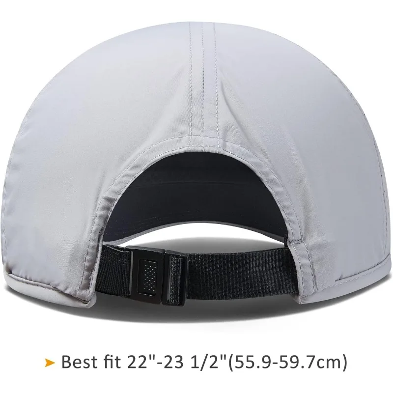 GADIEMKENSD Light-Thin Sport Caps Perforated Coll Hat Adult Sport Baseball Cap Quick Drying Hat Unisex Waterproof Breathable Cap