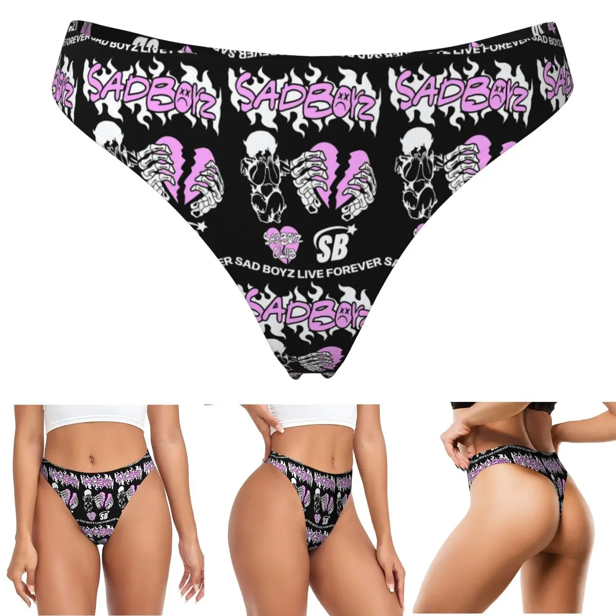 calcinhas-g-string-sad-boyz-personalizadas-para-mulheres-confortaveis-e-respiraveis