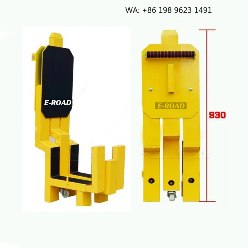 Extra Thick Metal Wheel Anti Theft Clamp Lock Heavy Load Bearing For Medium Large Truck Outdoor Long Term Parking Safety