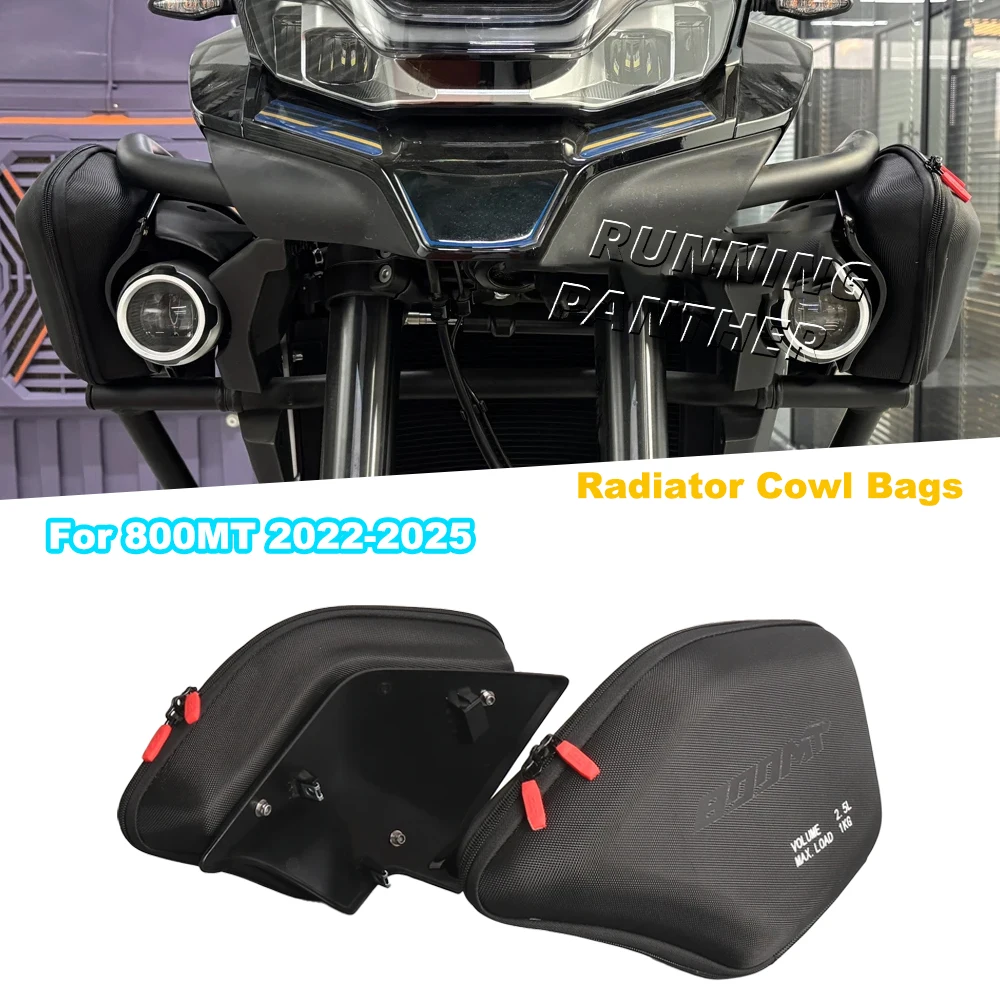 

Сумки для капота радиатора мотоцикла CFMOTO 800MT MT800, передняя боковая сумка CF 800 MT 2022 2023 2024 2025, сумка для хранения инструментов