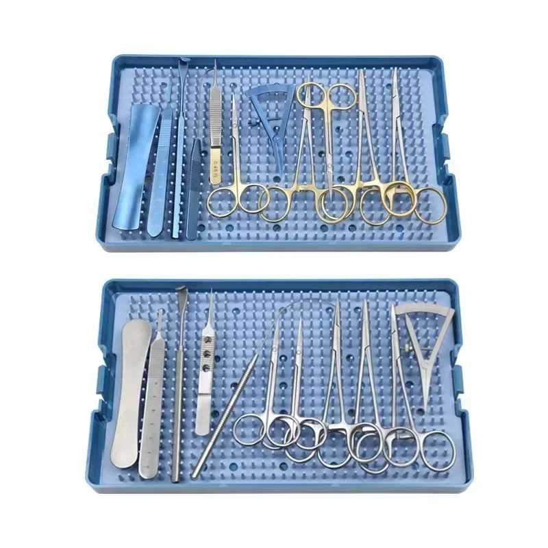 

Double Eyelid Set Eyelid Scissors Forceps Hemostatic Forceps Ophthalmic Instrument Eyelid Tools Titanium Stainless Steel