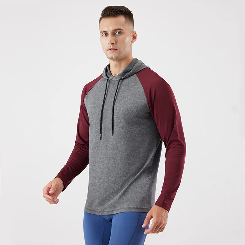 Sports Sweats  Casual Breathable  Clothes Basketball Training Clothes Outdoor Fitness Hooded Top