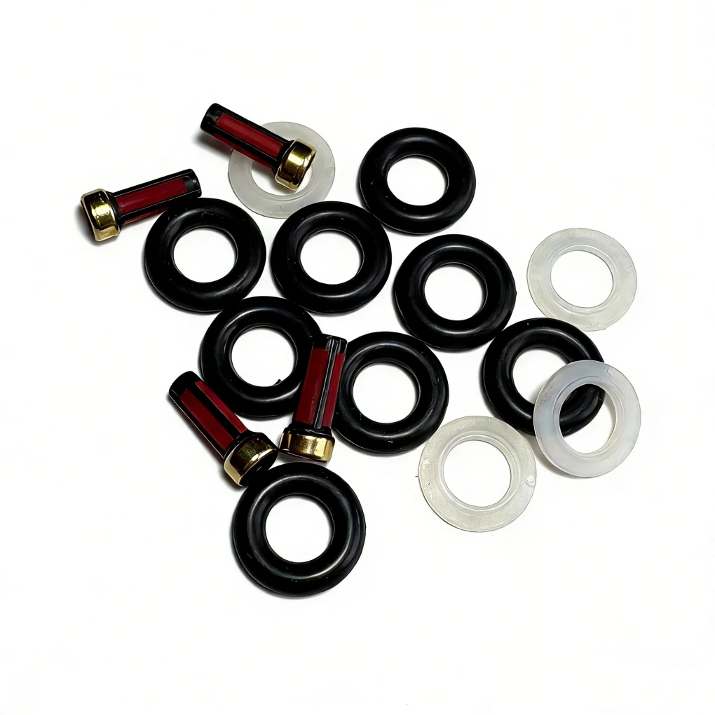 Whole sale 4Sets fuel injector repair kit  For Hyundai Accent 1.5L Injector Part#35310-22600 353102B000 for kia cerato 2010
