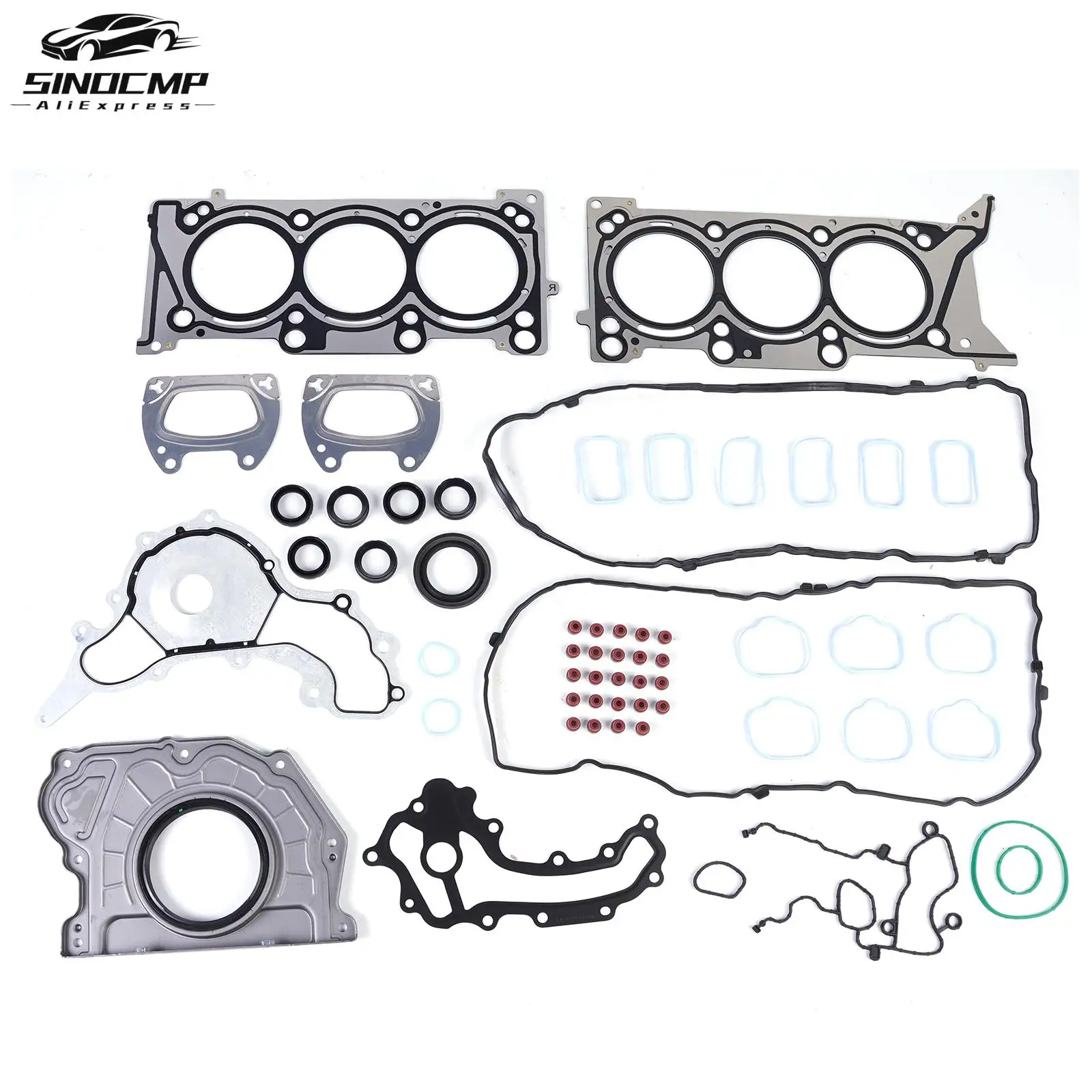 

1Set EH3 Engine Cylinder Head Gasket Set 68284904AA HGS1184 For Jeep Chrysler Pacifica Dodge Ram 1500 3.6L 2016-2024 Engine Part