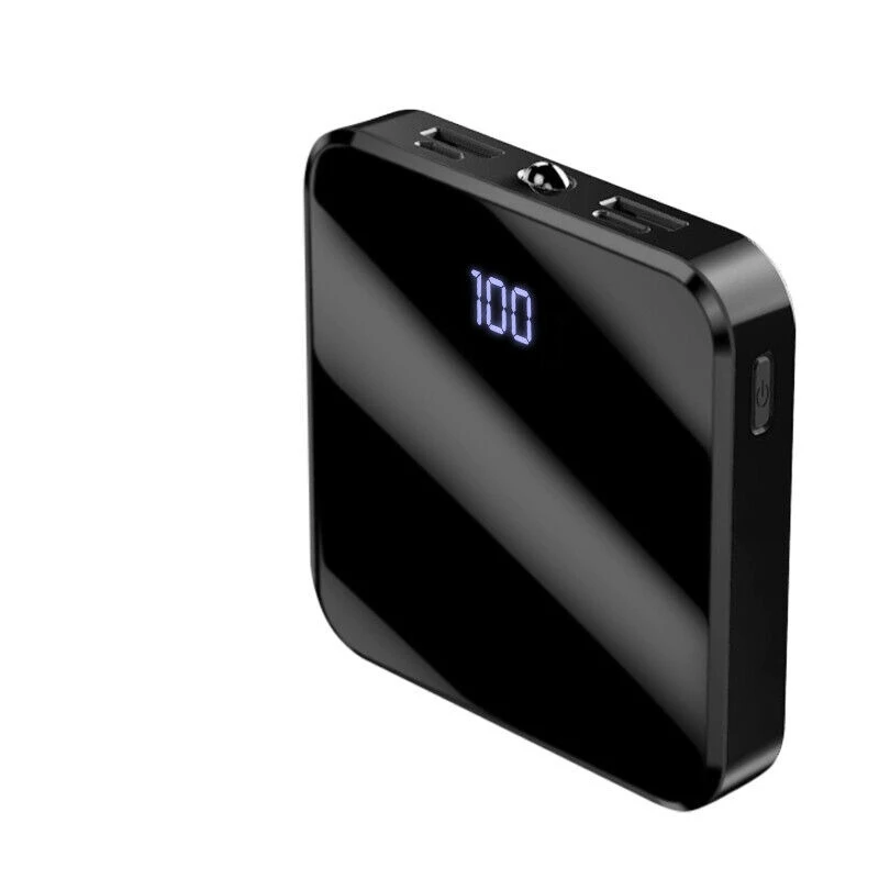 For 20000mAh MINI LED Power Bank Fast Charger Battery Pack Dual USB Portable Charger