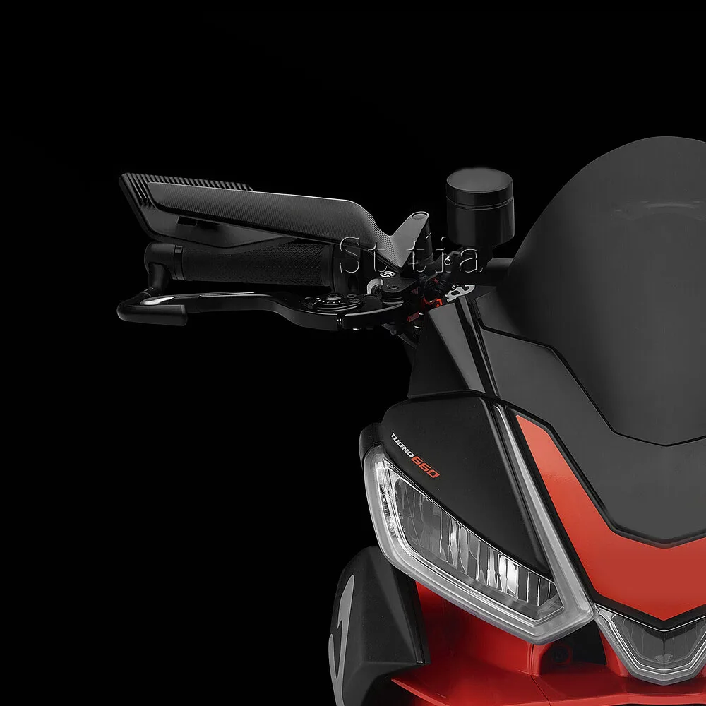 جديد دراجة نارية الألومنيوم مرآة الرؤية الخلفية الرياح الجناح المرايا مرايا الرؤية الجانبية ل تونو 457 تونو 660 تونو 1100 V4 2017 2024-2025