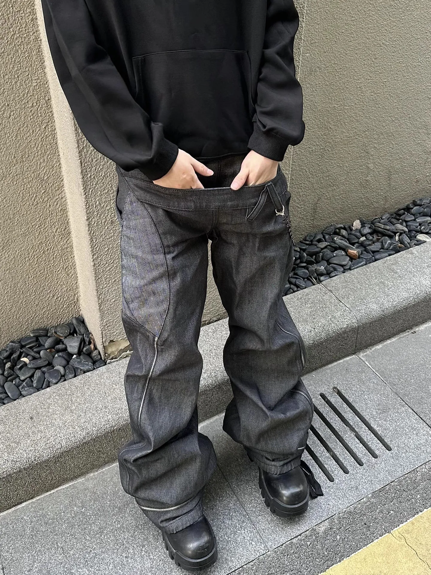 Women Y2k Baggy Boyfriend Jeans Harajuku Vintage Wide Leg Denim Trousers Japanese 2000s Style Jeans Pants Oversize Clothes