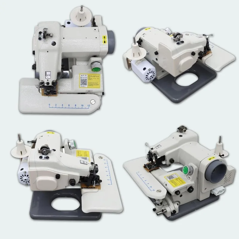 ماكينة خياطة الغرز العمياء المحمولة 110 فولت - سرعة 1200 SPM عالية، إنشاء طبقات غير مرئية وغرز سلسلة بحاشية عمياء جهدًا