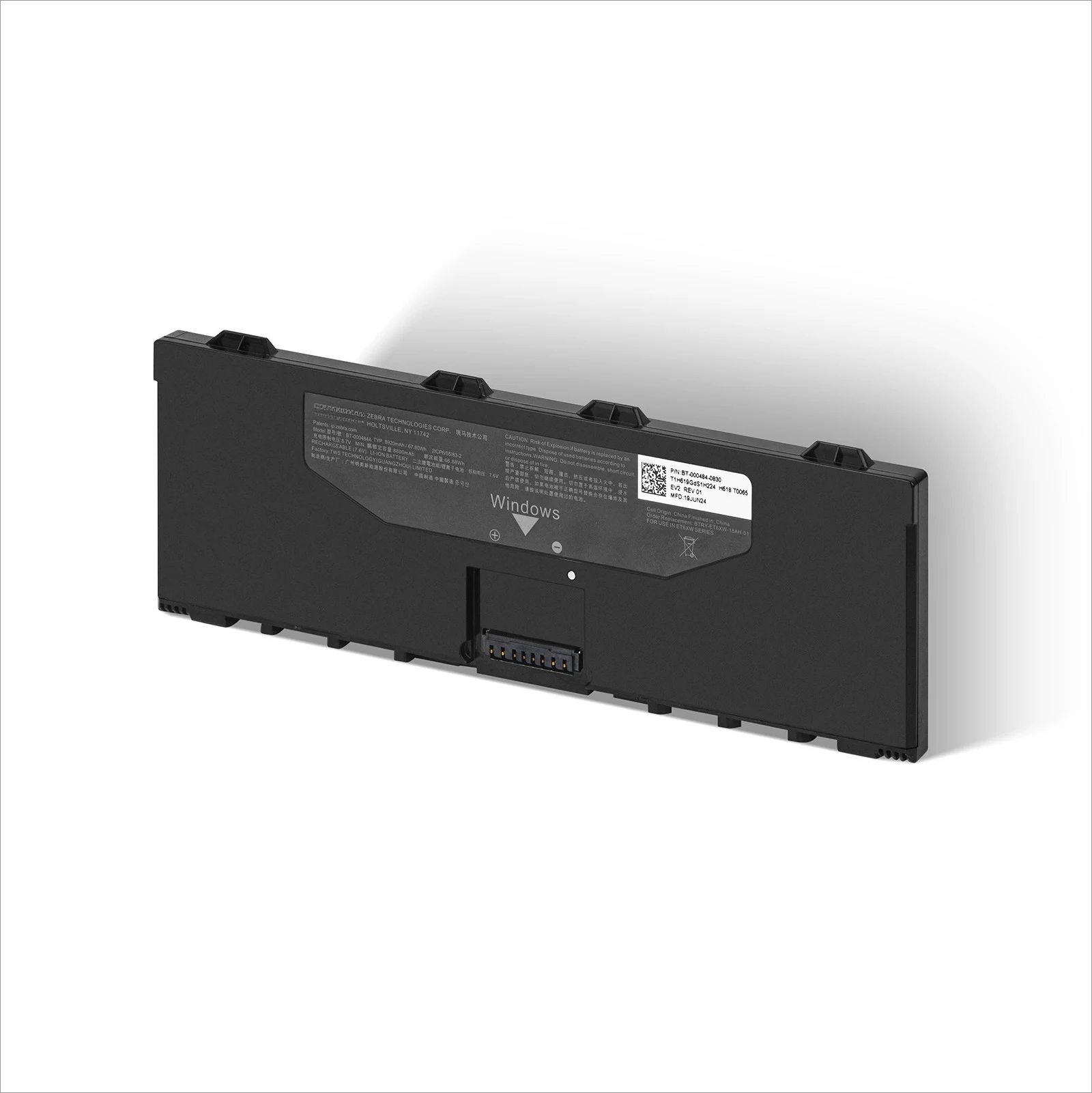 For Zebra ET6XW BT-000484A, BTRY-ET6XW-18AH-01, 8920mah