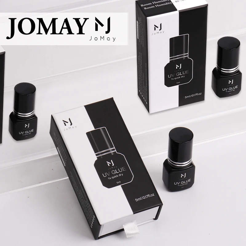 JOMAY Advanced Adhesive For Eyelash Extension UV Lash Glue 1S Super Strong Sustainable For 75 days customizable