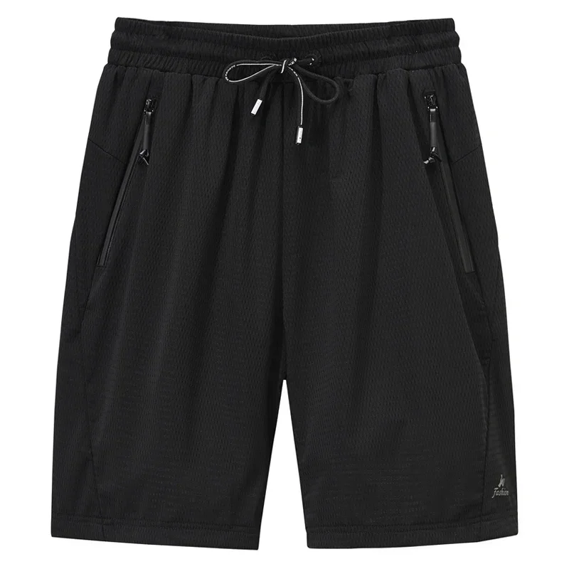 Plus size 7XL 8XL Mesh Shorts Men Summer Casual Bermuda Beach Shorts Men Gym Sporting Bodybuiding Joggering Short Pants Clothing