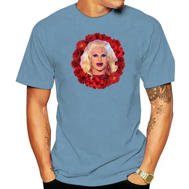 Satanic Katya Zamolodchikova With Flowers - Rupaul's Drag Race T shirt katya zamolodchikova zamo trixie drag race all