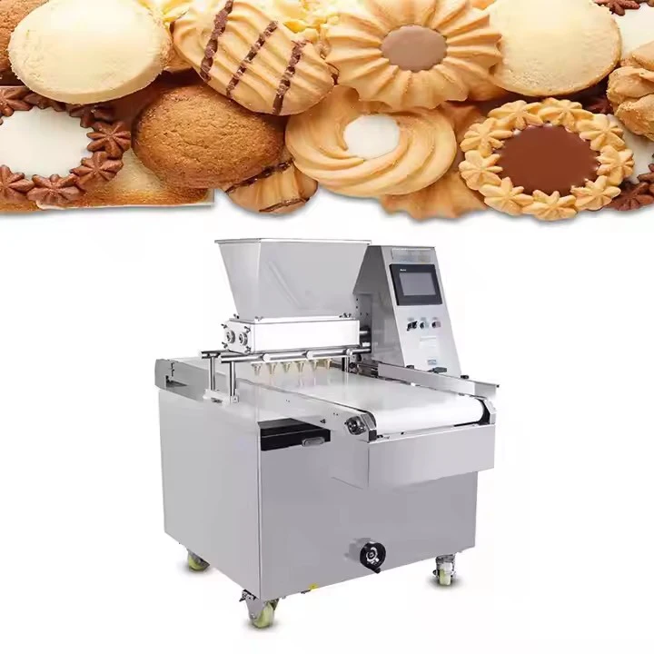 Good Price Fully Automatic Cupcake Making Machine Electric Soft Sponge Cake Making Jenny Cake Depositor Machine