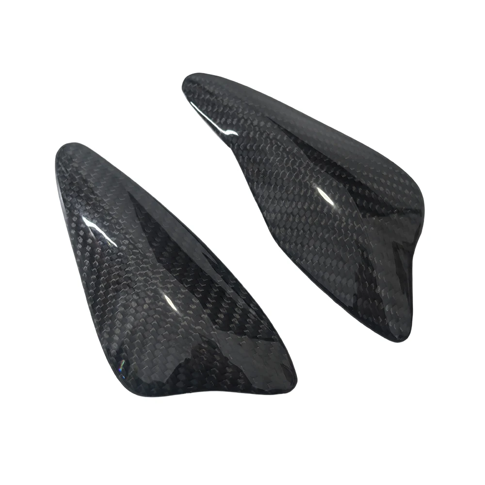 

For Triumph Daytona Moto2 765 / Street Triple 765 S R RS 2017-2022 Motorcycle carbon fiber fuel tank corner protection slip fast