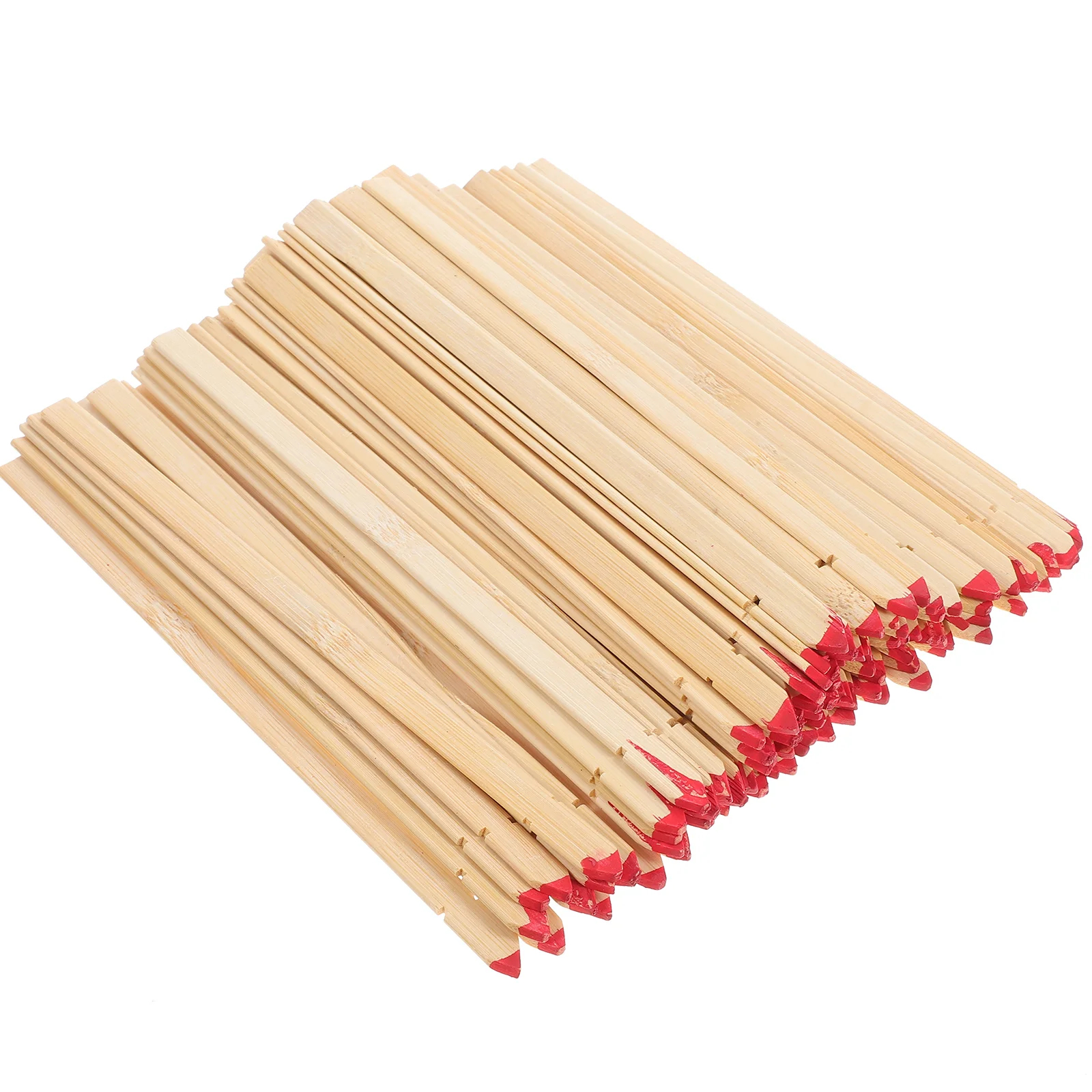 100 Pcs Divination Bamboo Sticks Prop Chewing Gum Fortune Blank Vintage Chinese