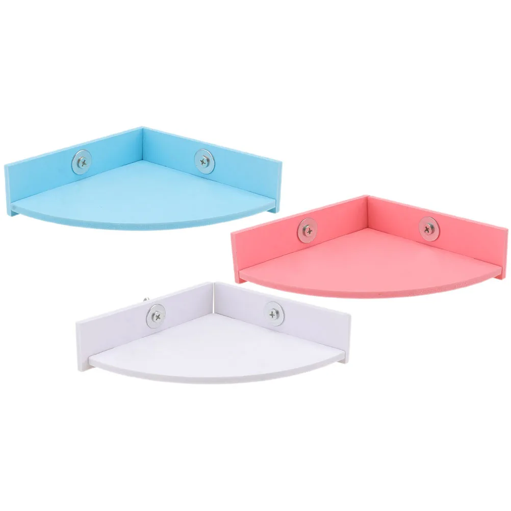 

3Pcs Pet Cage Platform Climbing Stand Small Animal Exercise Board Hamster Guinea Pig Supply Hamster Platform Guinea Pig Board