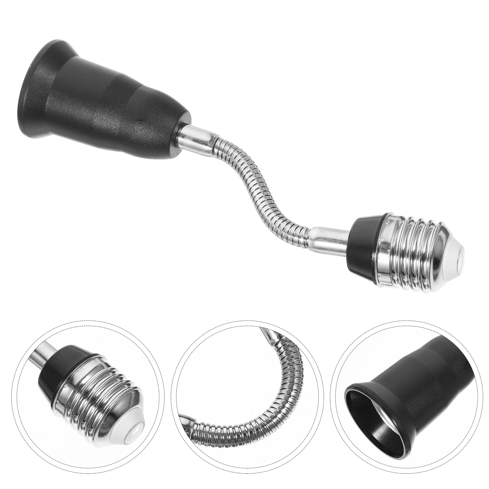 

E27 Extender Degree Rotation Extender Bulb Extension Converter Light Extension Bulb Base Light Socket Socket