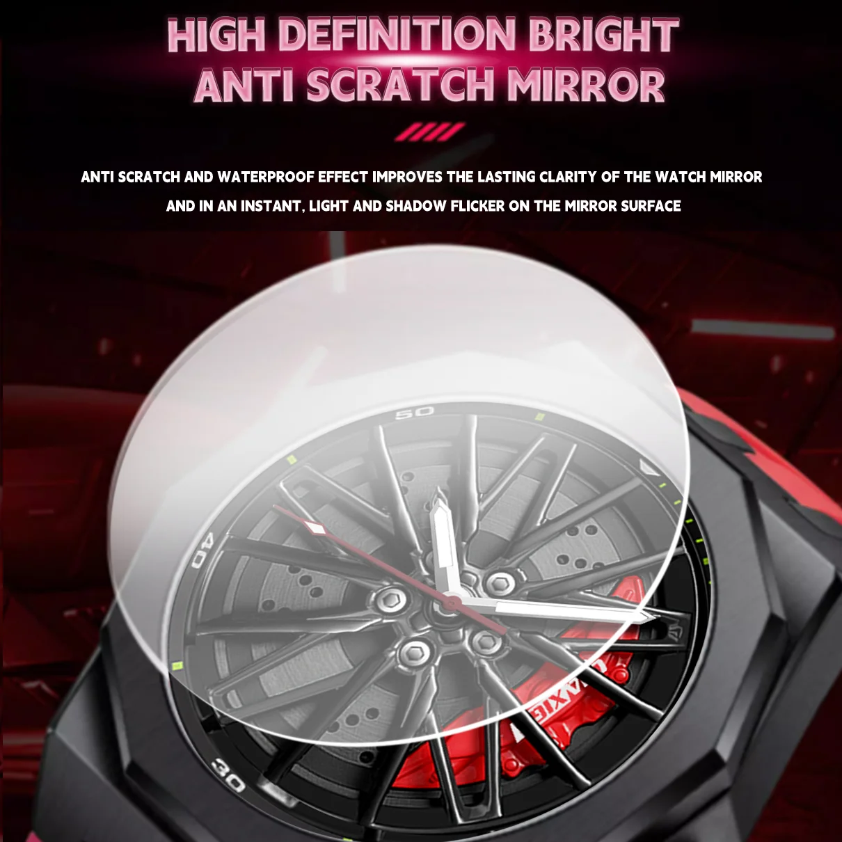 工場直販、OEMカスタマイズサービス、メンズビジネスファッションスポーツ高級クォーツ腕時計（ロゴ印刷含む）