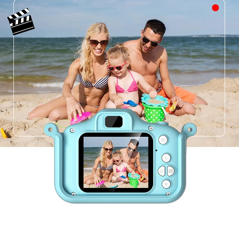 2024 Upgraded Mini Camera Cute Cartoon Children’s Camera Fun HD Dual Camera Rechargeable Camera Best Birthday Gift