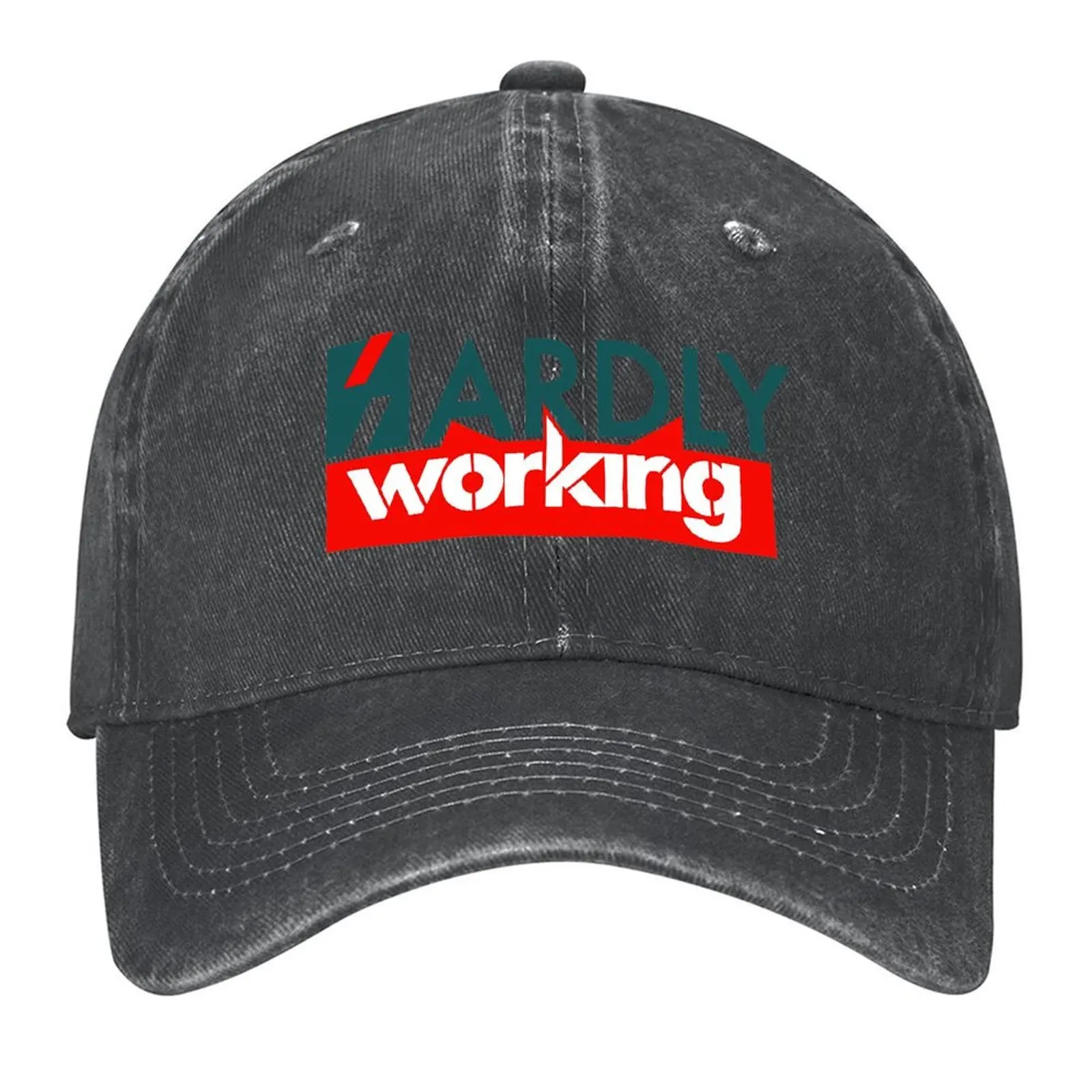 

Hardly Working Baseball Cap hard hat derby hat Anime Hat Beach Bag Boy Women's