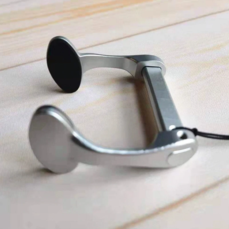 Новый авиационный алюминиевый зажим для носа для дайвинга, удобные зажимы для носа для дайвинга, серфинга, плавания, нескользящая силиконовая накладка, серебристая