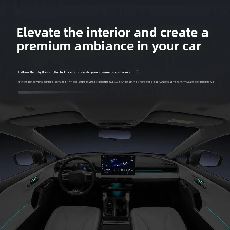 for Toyota RAV4 2026 Car Inner Door Bowl Light Ambient Lights Welcome Atmosphere Lamp Car Interior Decoration Accessories detail image 3