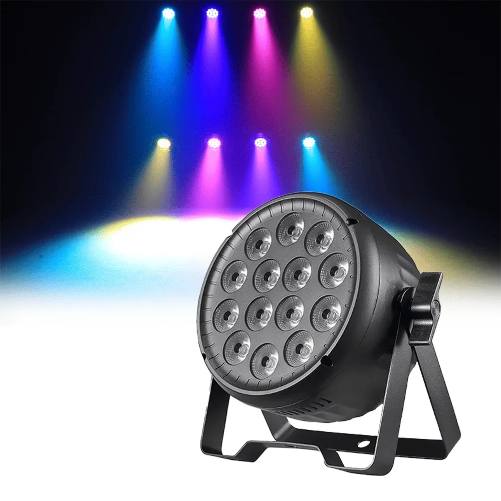 14X15W RGBW LED Par Light Slim Nightclub Disco Christmas Party Light Aluminum Par Can Light Wedding Dj Uplight China Par LED