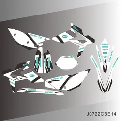 For BETA RR 250 300 350 390 430 480 2013 2014 2015 2016 2017 Graphics Decals Stickers Motorcycle Background J0722CBE
