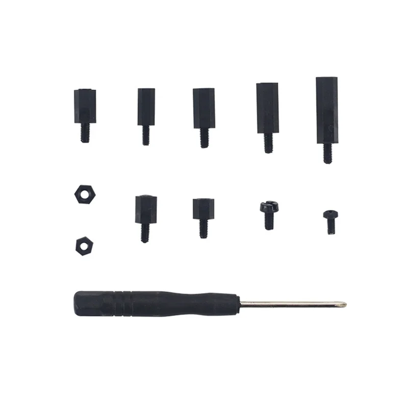 

Exquisite-For Raspberry Pi 5 4B For DIY Extension Board Nylon Screw Kit 1Set Nylon Screws Nut With Screwdriver