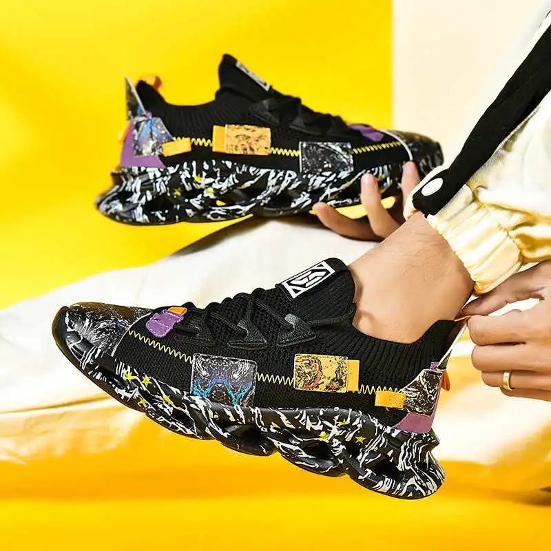 

Легкие мужские кроссовки Parkour 46, повседневные мужские лоферы, размер 13, мужская обувь, спортивная роскошная брендовая обувь Hyperbeast College