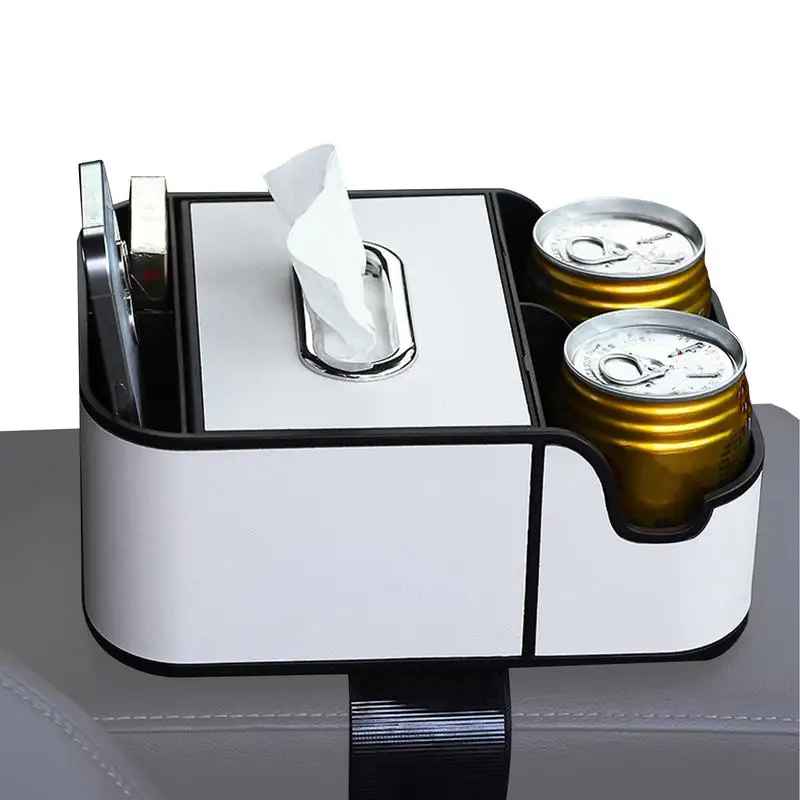 For Refer To Description Auto Console Organizer Armrest Tissue Box Car Armrest Box Extender Arm Rest Organizer Car 2 Drink Cup