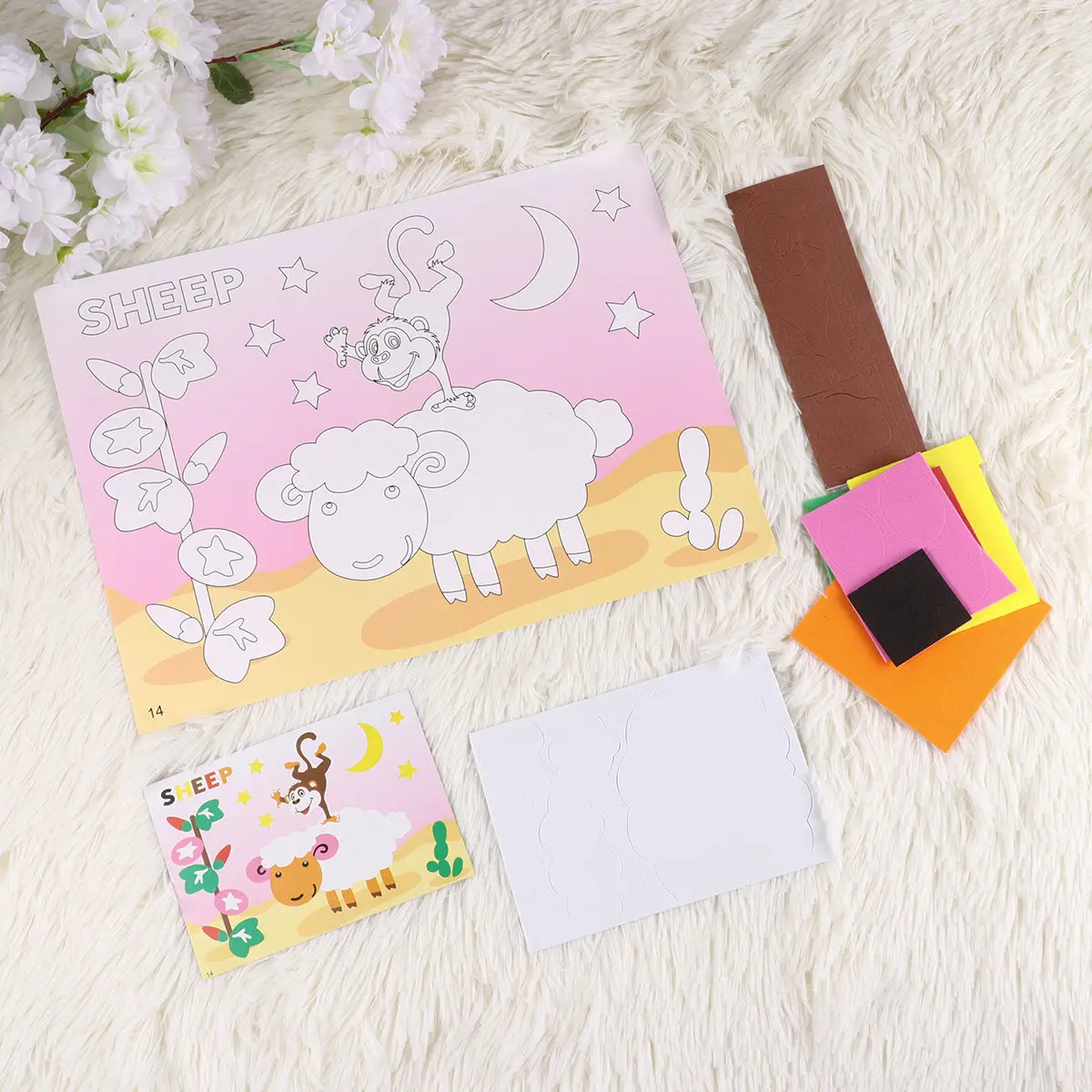 16-pack-stickers-crafting-supplies-for-kids-cartoon-eva-toys-children's-arts-and-crafts