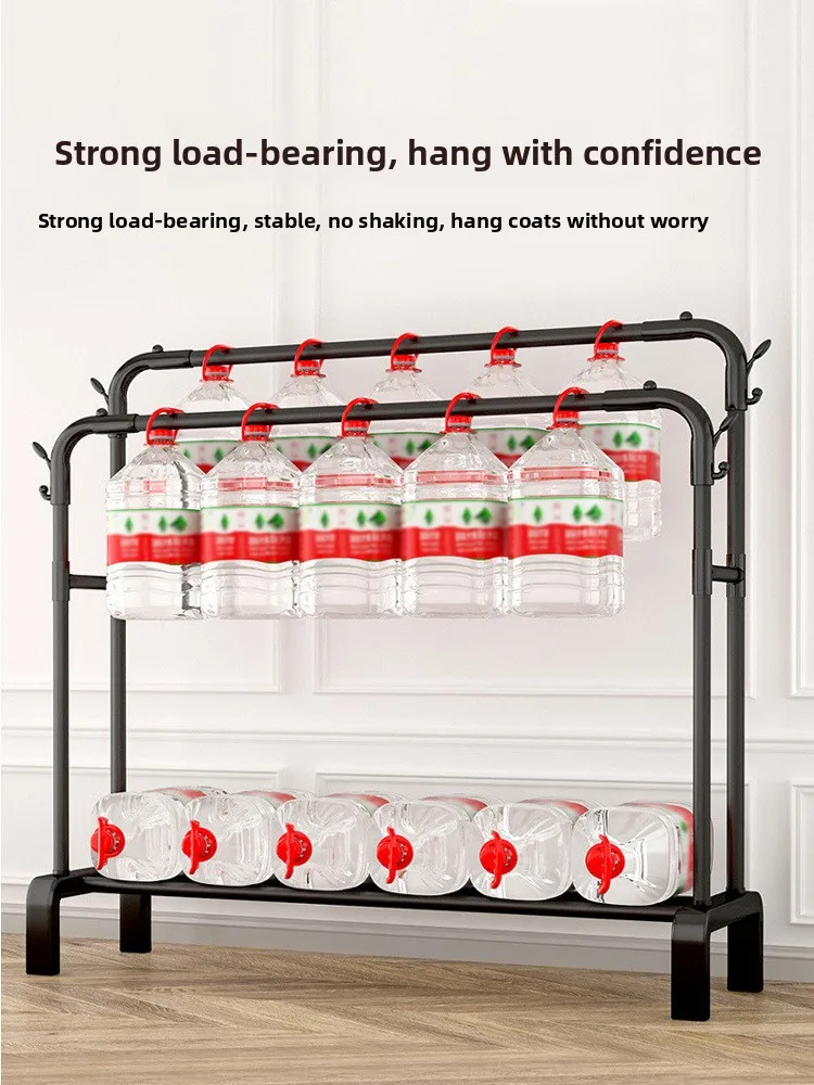 

Stainl Steel Clothes Drng Ra Floor Standing Balcony Quilt Drng Rod Outdoor Bedroom Clothes Drng Pole Home Use