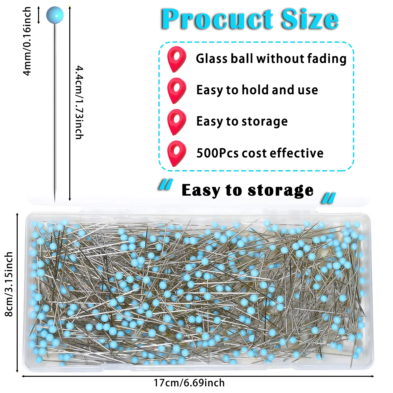 Thumbnail 3 - #87 Cheapest Straight Pins Deals You Can Get
