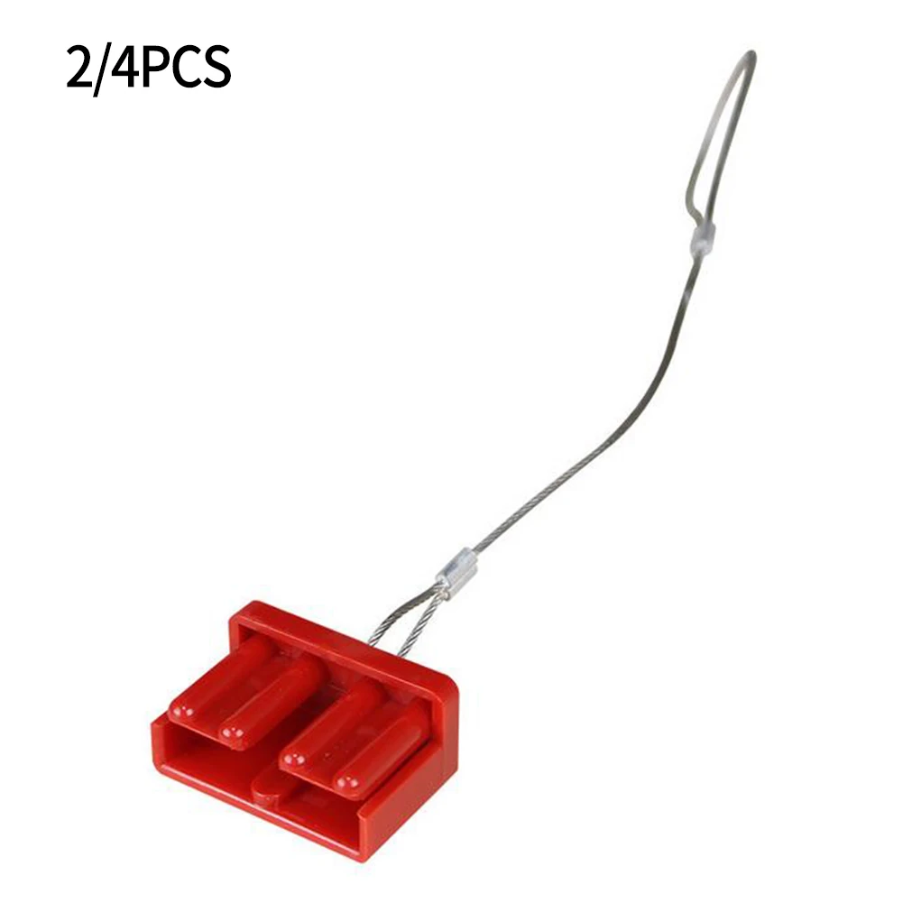 2/4 Pcs Dust Cover Wire Connectors 50AMP Cable Conduit Wire Fire Flame Retardant Formula Car Power Supply Rectangle