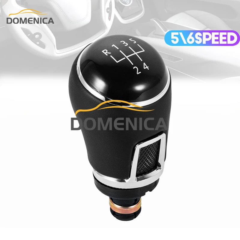 Nuovo modello di alta qualità per Volkswagen VW Universal Polo Golf Jetta 5 6 velocità pomello del cambio leva in pelle Stick accessori per auto