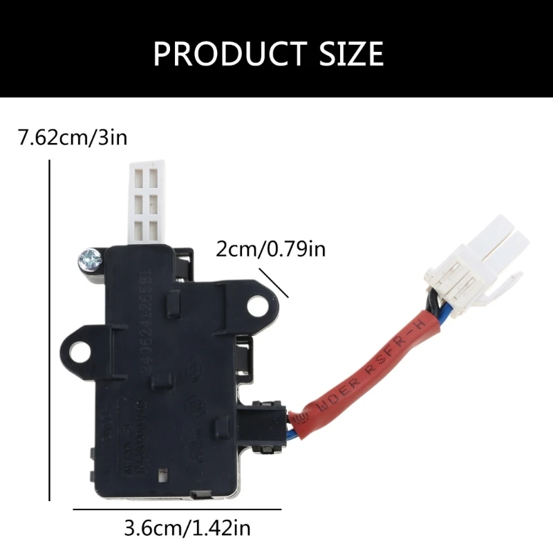 5304511333 Conjunto bloqueo puerta del interruptor lavado para EAP12176462 PS12176462 Lavado