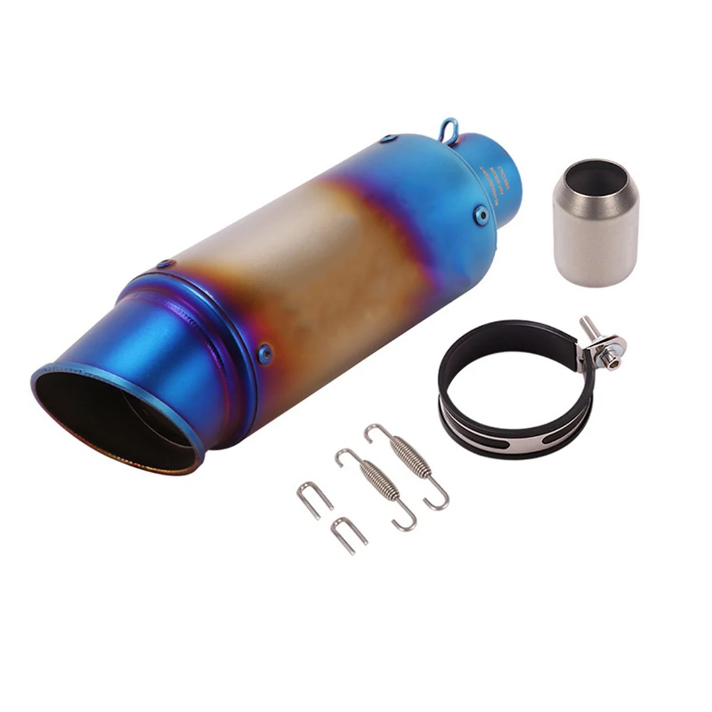 51/60 mm Universal-Motorradauspuff Inox-Schalldämpfer Kohlefaserauspuff mit DB Killer für Z900 R3 R25 MT07 MT09 R1 Z400 Z650 – Detail 16