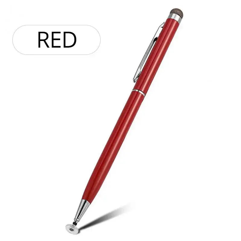 

Stylus Pen 2 In 1 Metal Hook Touch Screen Pen Tablet Drawing Writing Capacitive Pencil For Iphone Android Capacitive Touch Pen