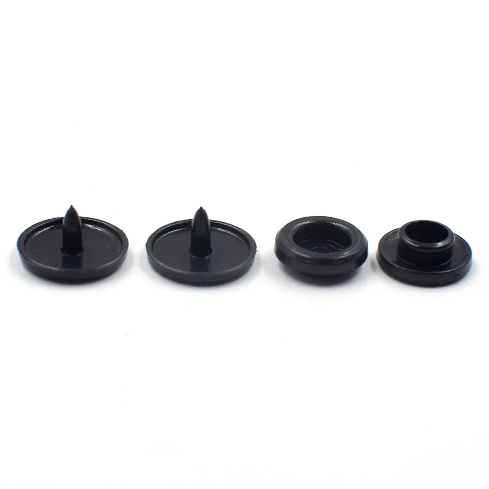 1000sets Round Plastic snap Buttons T3/T5/T8 baby clothes Diaper press Studs Fasteners Clips for DIY clothing bulk accessories