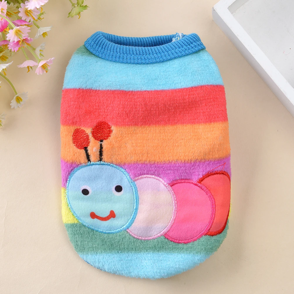 

Pet Clothes Dog Autumn Winter Clothes Warm Costume Small Dog Sweater Pajamas Puppy Accessories Prevent Warm Fashion