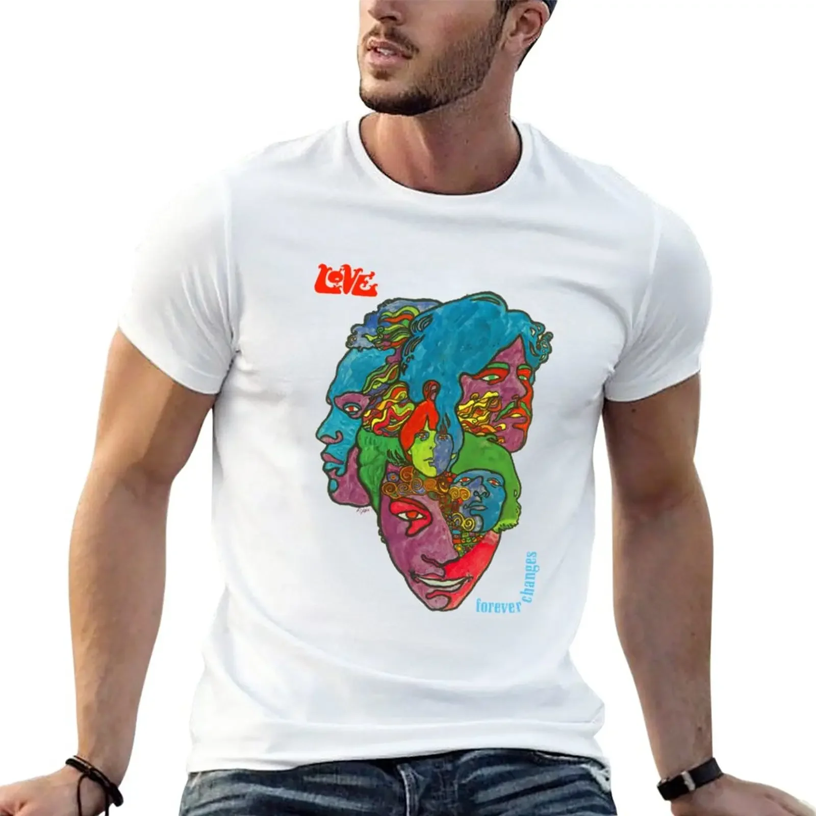 

New Love Forever Changes T-Shirt summer tops custom shirt korean fashion man t shirt men t shirt